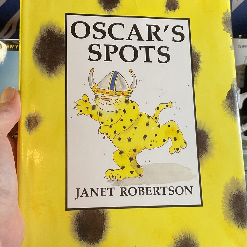 Oscar's Spots Book by Janet Robertson